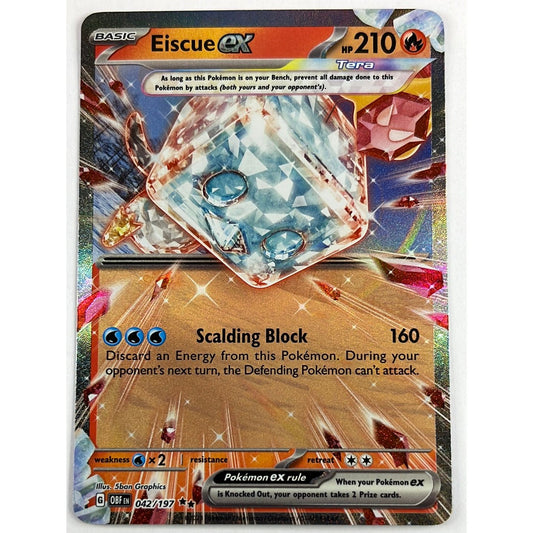 Eiscue EX Double Rare 42/197