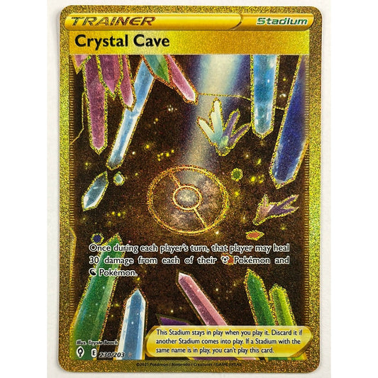 Crystal Cave Gold Secret Rare 230/203