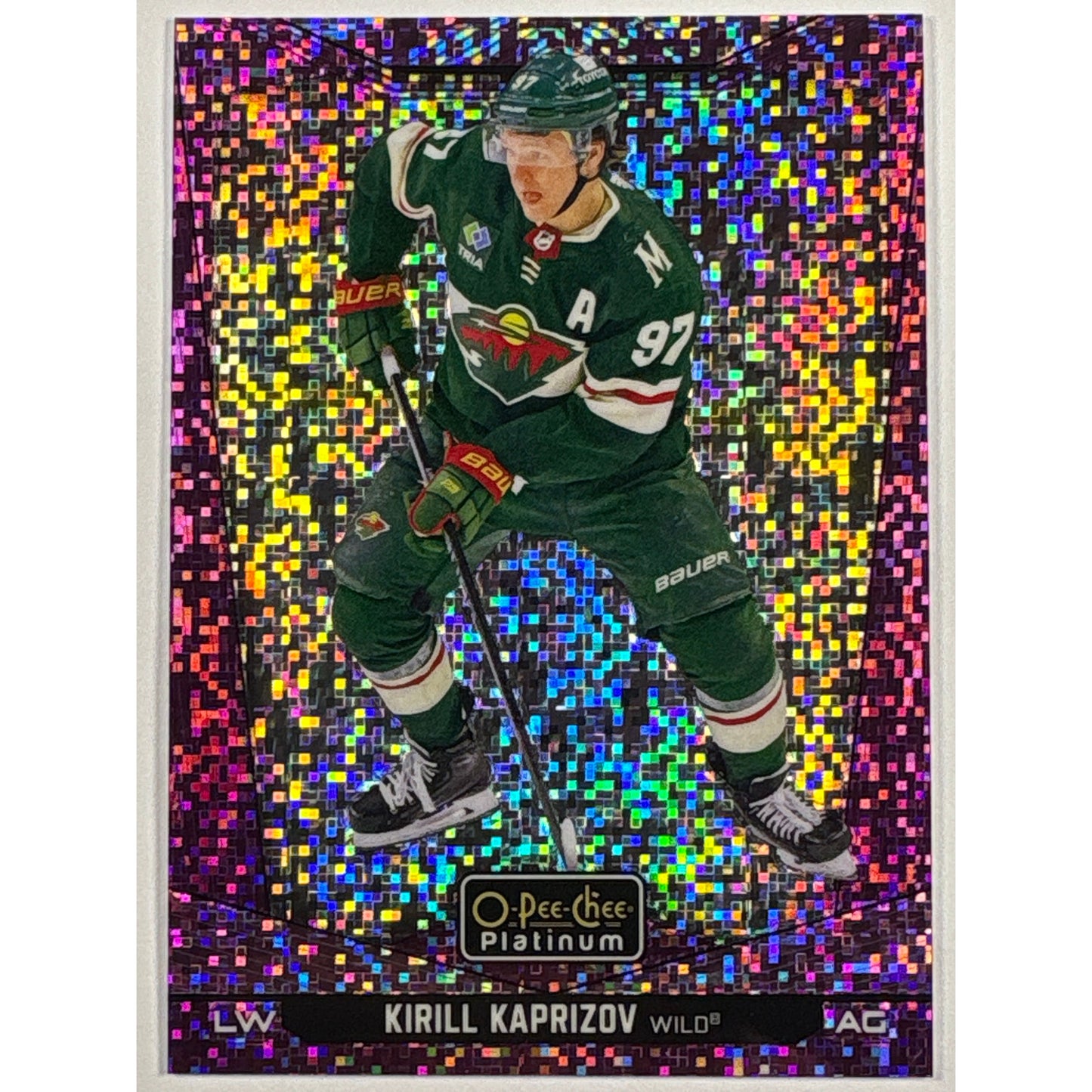 2024-25 O-Pee-Chee Platinum Kirill Kaprizov Violet Pixels /299