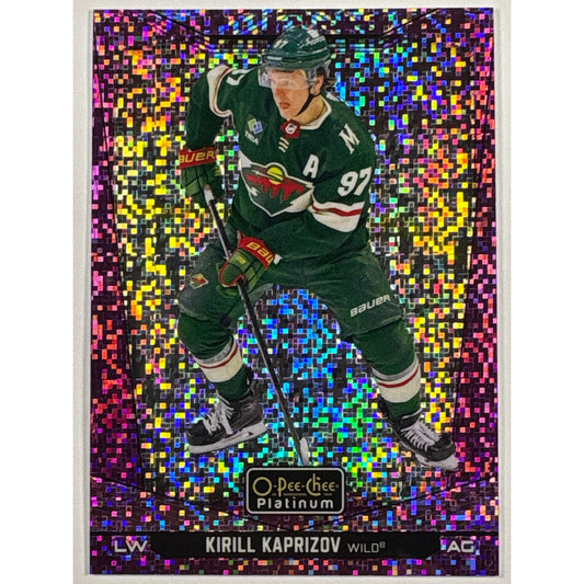 2024-25 O-Pee-Chee Platinum Kirill Kaprizov Violet Pixels /299