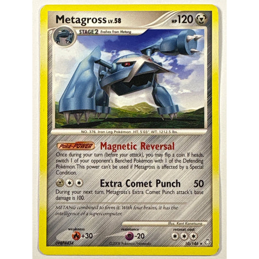 Metagross LV. 58 Non Holo Rare 10/146 | Local Legends Cards & Collectibles