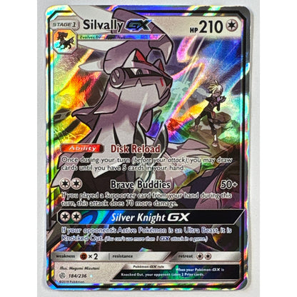 Silvally GX Holo Ultra Rare 184/236