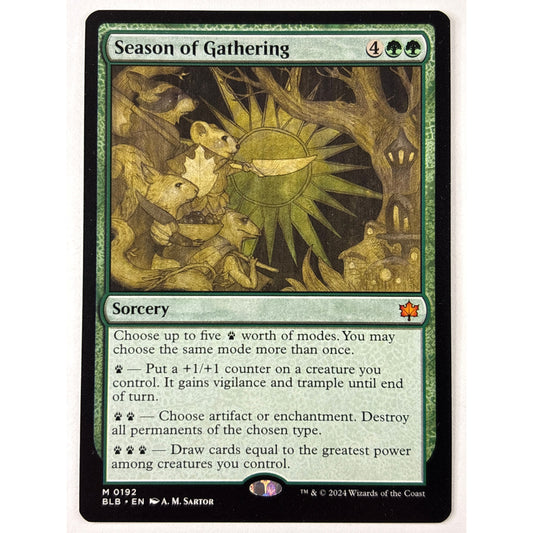 Season of Gathering Non Foil Mythic 0192