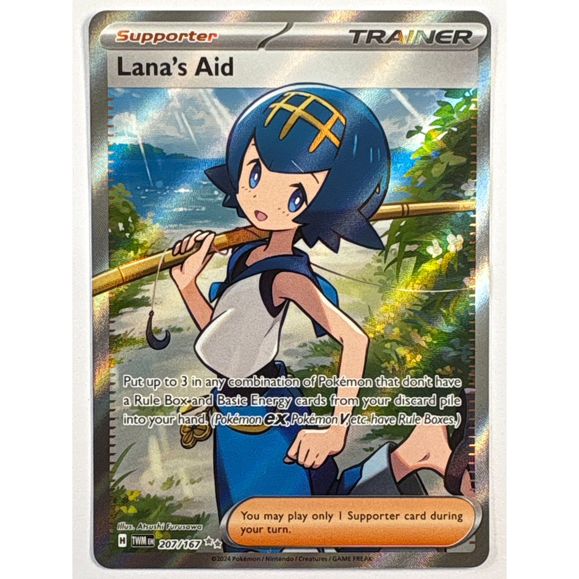 Lana’s Aid Holo Ultra Rare 207/167 | Local Legends Cards & Collectibles