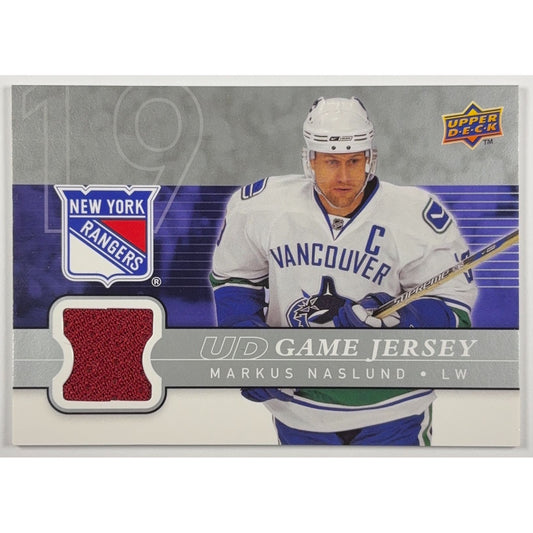 2008-09 Series 1 Markus Naslund UD Game Jersey