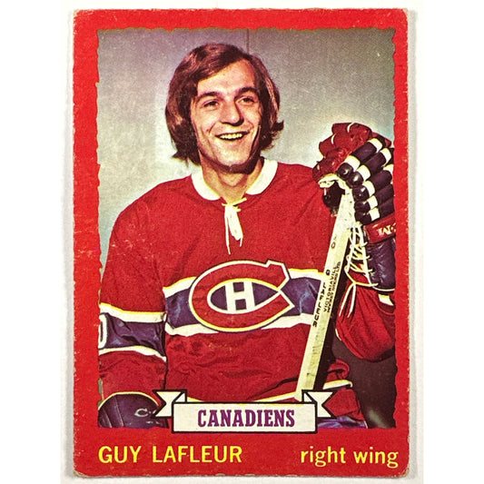 1973-74 O-Pee-Chee Guy Lafleur #72