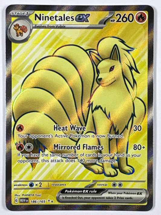 Ninetales Holo Ultra Rare 186/165 | Local Legends Cards & Collectibles