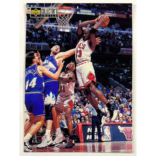 1997-98 Collectors Choice Michael Jordan Michael’s Magic #390