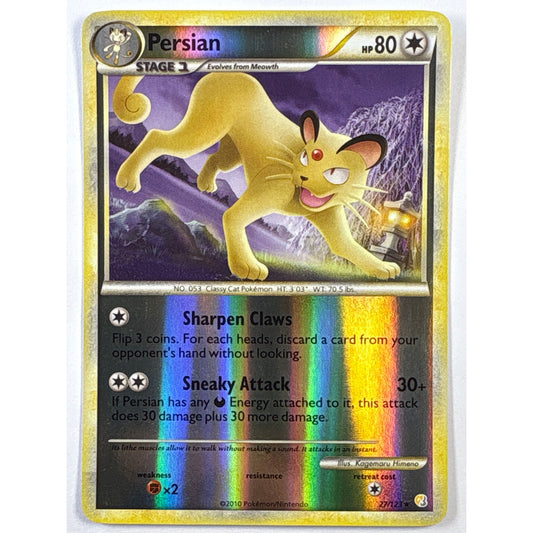 Persian Reverse Holo Rare 27/123