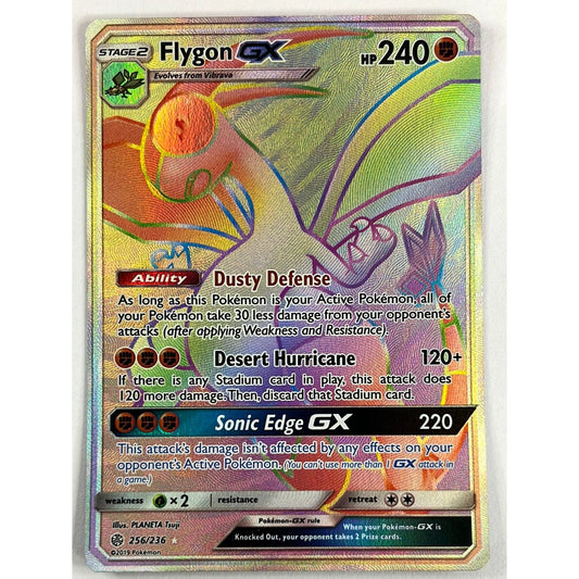 Flygon GX Full Art Secret Rare 256/236