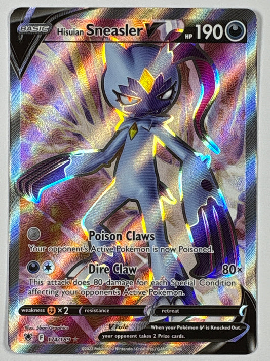 Hisuian Sneasler V Holo Ultra Rare 174/189 | Local Legends Cards & Collectibles
