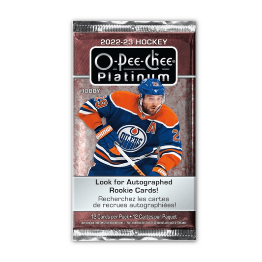2022-23 Upper Deck O-Pee-Chee Platinum NHL Hockey Hobby Pack