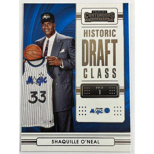 2022-23 Contenders Shaquille O’Neal Historic Draft Class