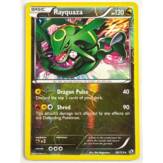 Rayquaza Reverse Holo Rare 93/113 | Local Legends Cards & Collectibles
