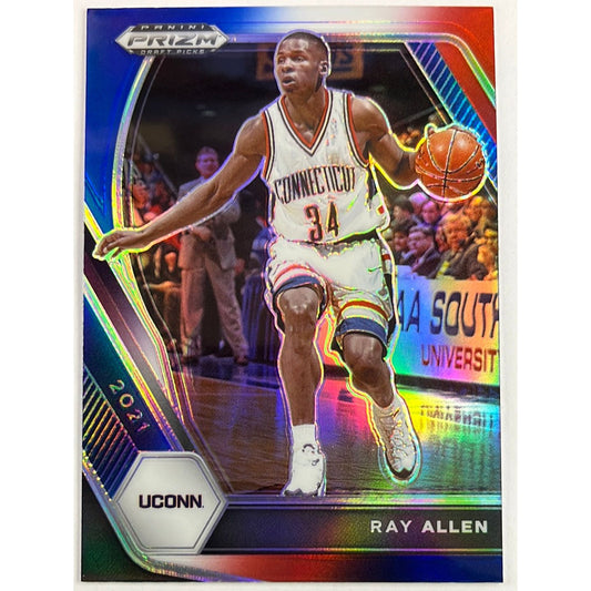 2021 Prizm DP Ray Allen Red White Blue Prizm