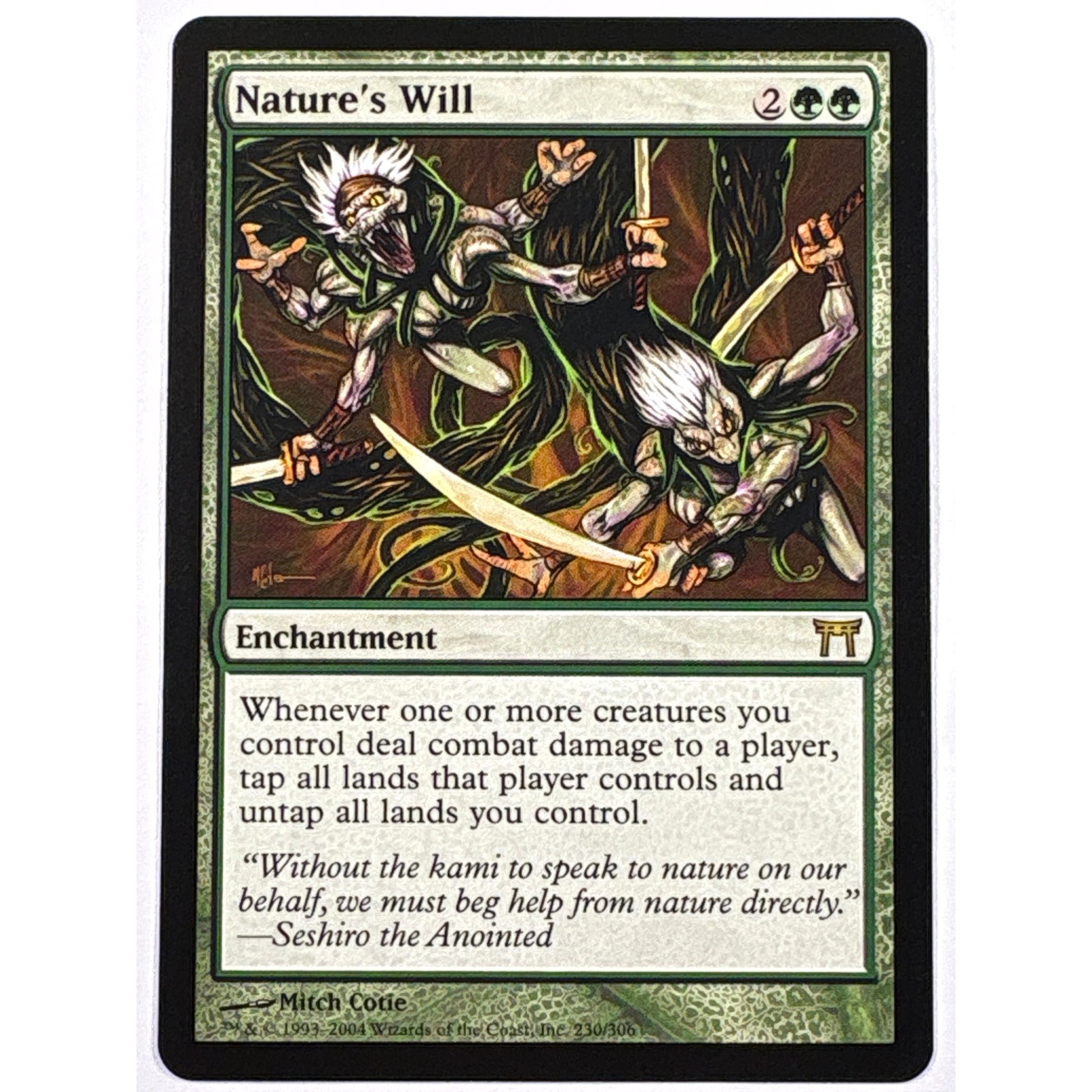 Nature’s Will Non-Foil Rare 230/306 | Local Legends Cards & Collectibles