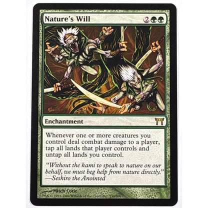 Nature’s Will Non-Foil Rare 230/306 | Local Legends Cards & Collectibles