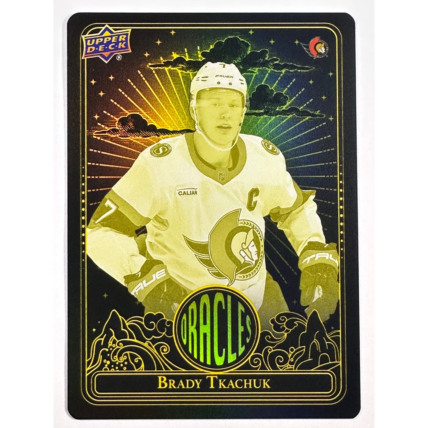 2024-25 Upper Deck Extended Series Brady Tkachuk Oracles