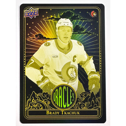 2024-25 Upper Deck Extended Series Brady Tkachuk Oracles