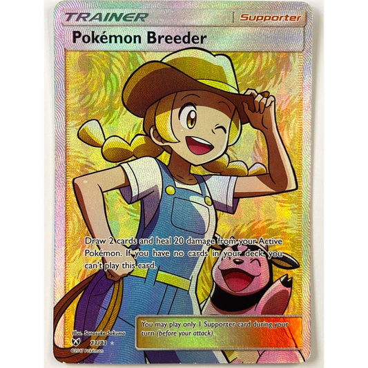 Pokémon Breeder Holo Ultra Rare 73/73