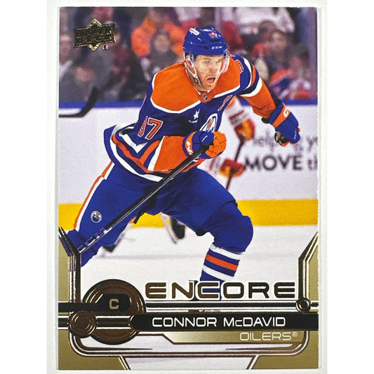 2024-25 Upper Deck Extended Series Connor McDavid Encore Gold Foil