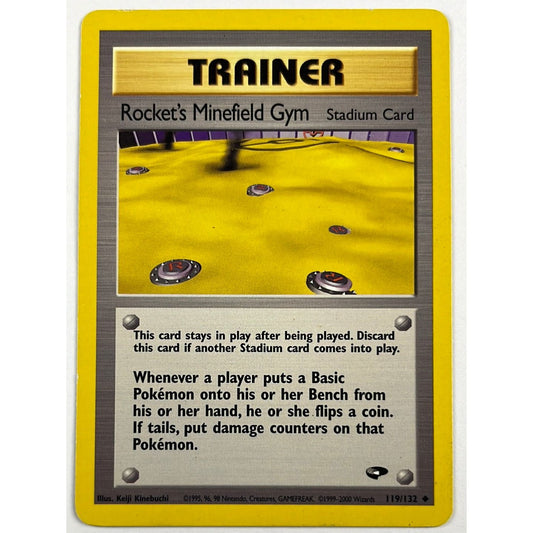 Rocket’s Minefield Gym Non Holo 119/132