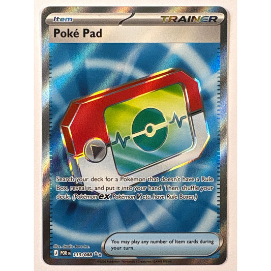 Poke Pad Holo Ultra Rare 113/088 | Local Legends Cards & Collectibles