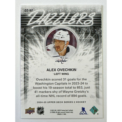 2024-25 Series 2 Alex Ovechkin Red Dazzlers SP