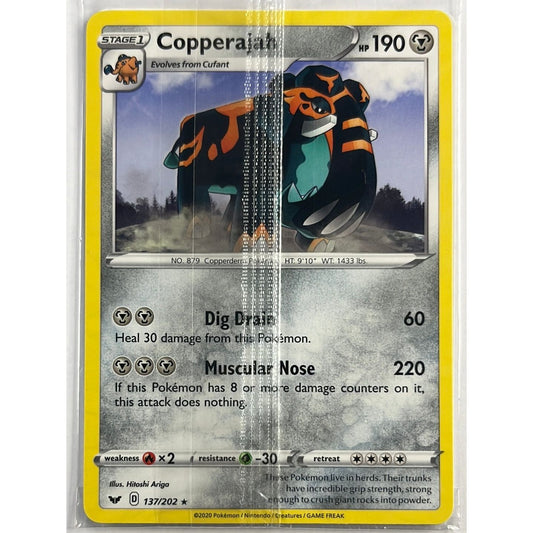 Copperajah Non-Holo Rare Promo 137/202 Sealed