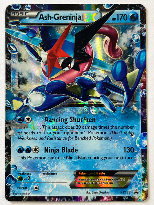 Ash-Greninja EX Holo Ultra Rare XY133