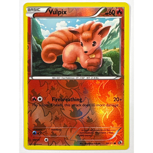 Vulpix Reverse Holo Common 20/113