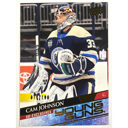 2020-21 Extended Series Cam Johnson Young Guns UD Exclusives /100
