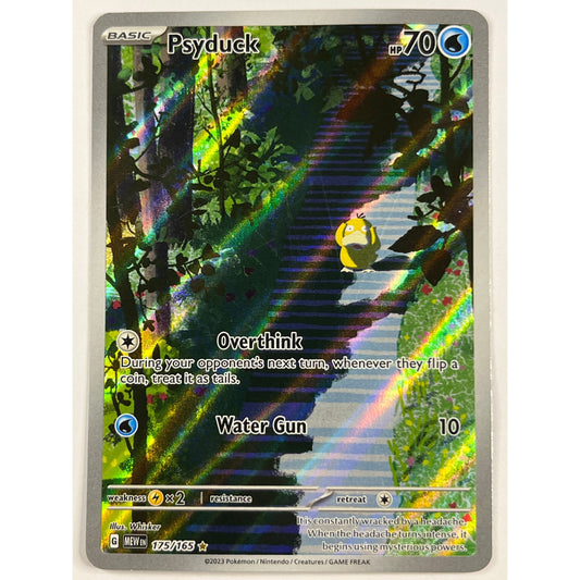 Psyduck Holo Illustration Rare 175/165