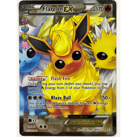 Radiant Collection Flareon Holo Ultra Rare RC28/RC32