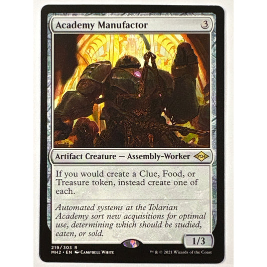 Academy Manufactor Non Foil Rare 219/303