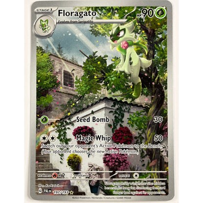 Floragato Holo Illustration Rare 197/193