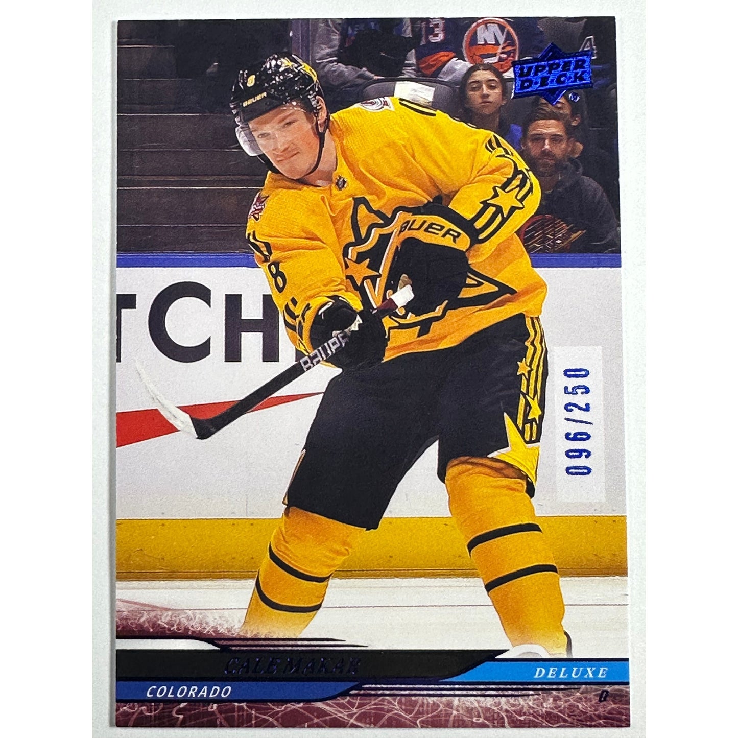 2024-25 Upper Deck Extended Series Cale Makar Deluxe /250