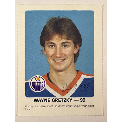 1984-85 Post Cereal Wayne Gretzky Promo