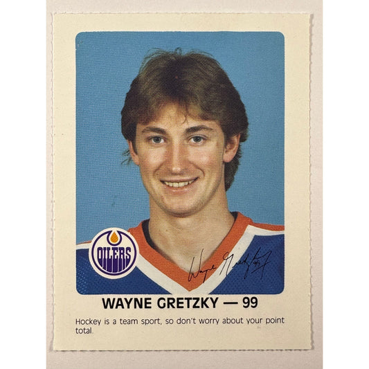 1984-85 Post Cereal Wayne Gretzky Promo