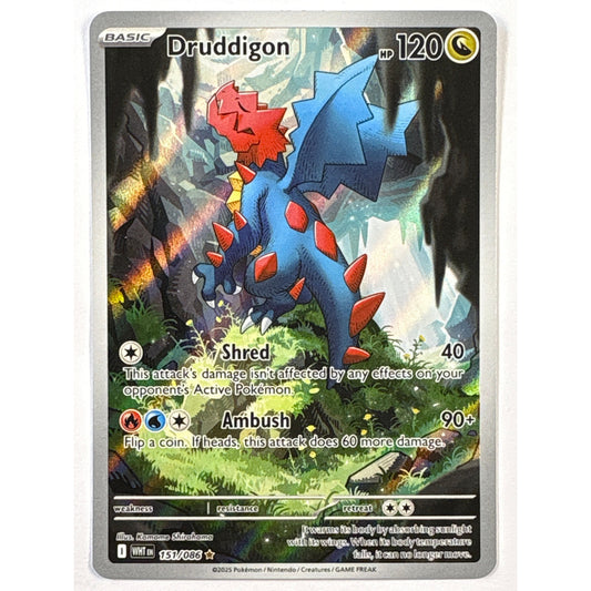 Druddigon Holo Illustration Rare 151/086