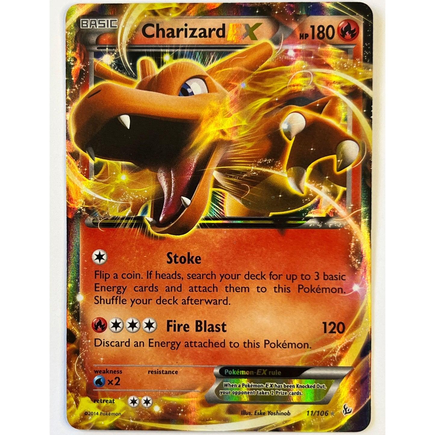 Charizard EX Holo Ultra Rare 11/106