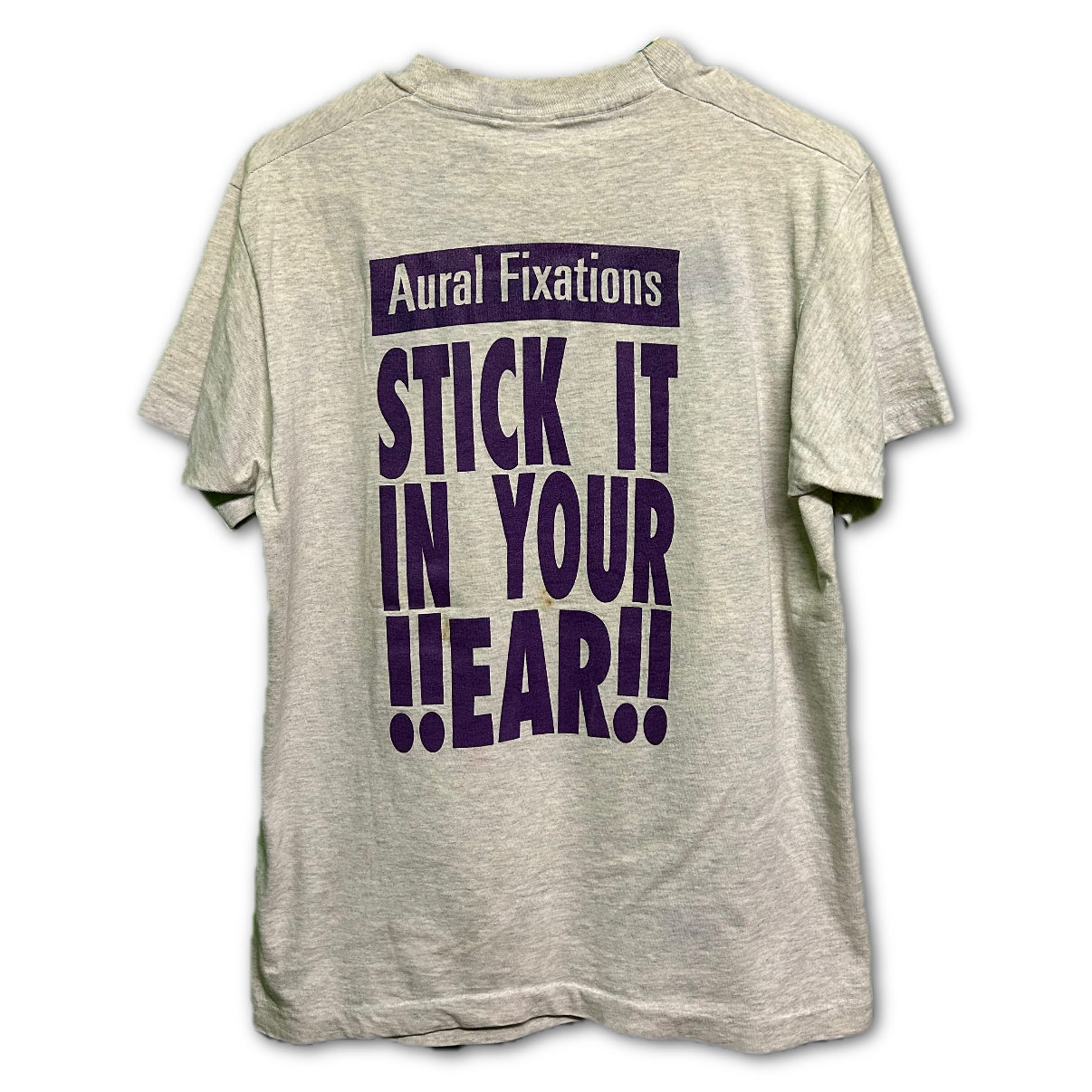 Official Kim Mitchell ‘Stick it in Your Ear’ Aural Fixation Concert Shirt MD | Local Legends Cards & Collectibles