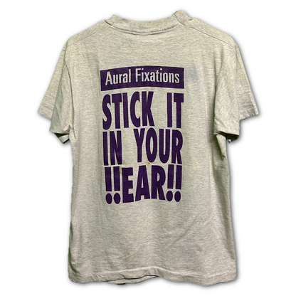 Official Kim Mitchell ‘Stick it in Your Ear’ Aural Fixation Concert Shirt MD | Local Legends Cards & Collectibles