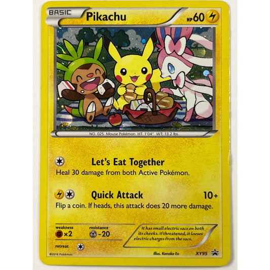 Pikachu Holo Black Star Promo XY95