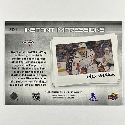 2022-23 Series 2 Alexander Ovechkin Instant Impressions