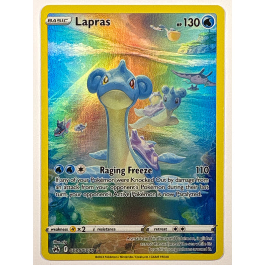 Lapras Holo Ultra Rare GG05/GG70
