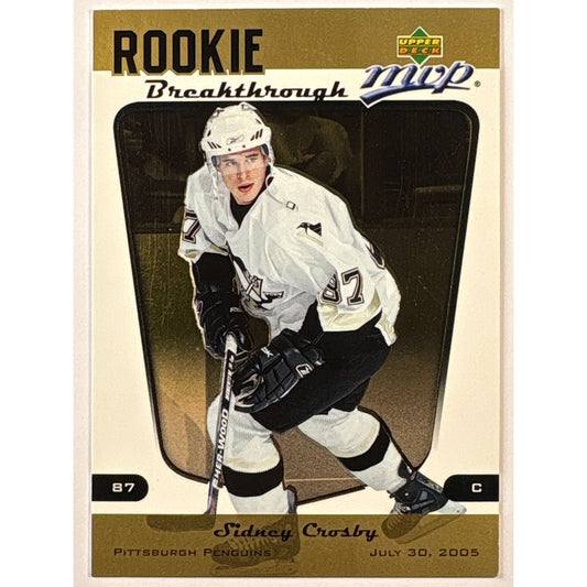 2005-06 MVP Sidney Crosby Rookie Breakthrough RC