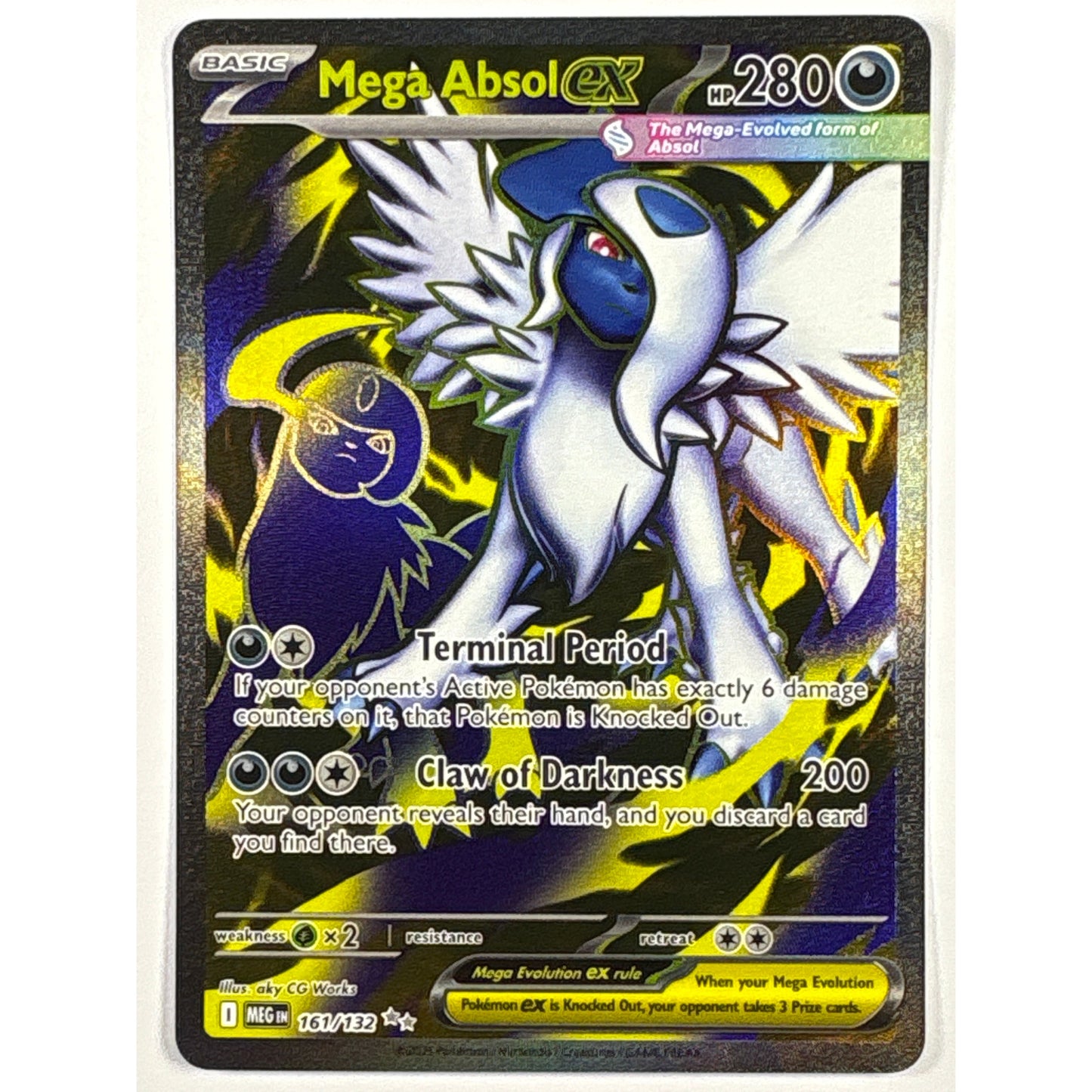 Mega Absol ex Holo Ultra Rare 161/132 | Local Legends Cards & Collectibles