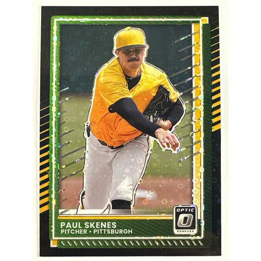 2025 Donruss Optic Paul Skenes Black Disco SSP