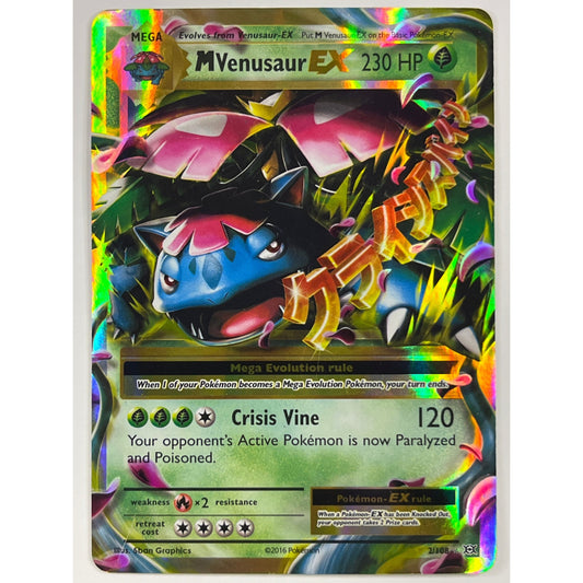 M Venusaur EX Holo Ultra Rare 2/108